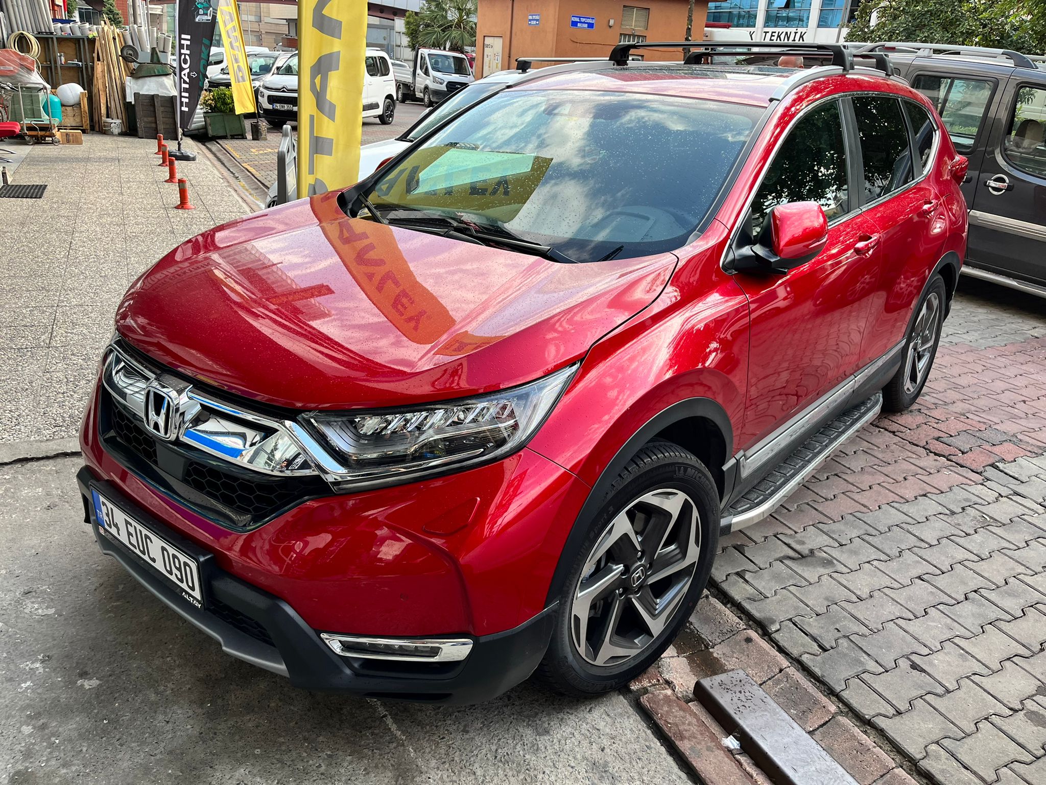 For Honda CR-V MK5 Roof Rack Cross Bars Metal Bracket Normal Roof Alu 2017-2022 Silver For Honda CR-V MK5 Roof Rack Cross Bars Metal Bracket Normal Roof Alu 2017-2022 Silver